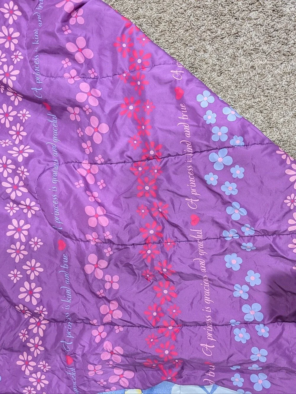 Disney princess Sofia the First Princess twin Bedding Set